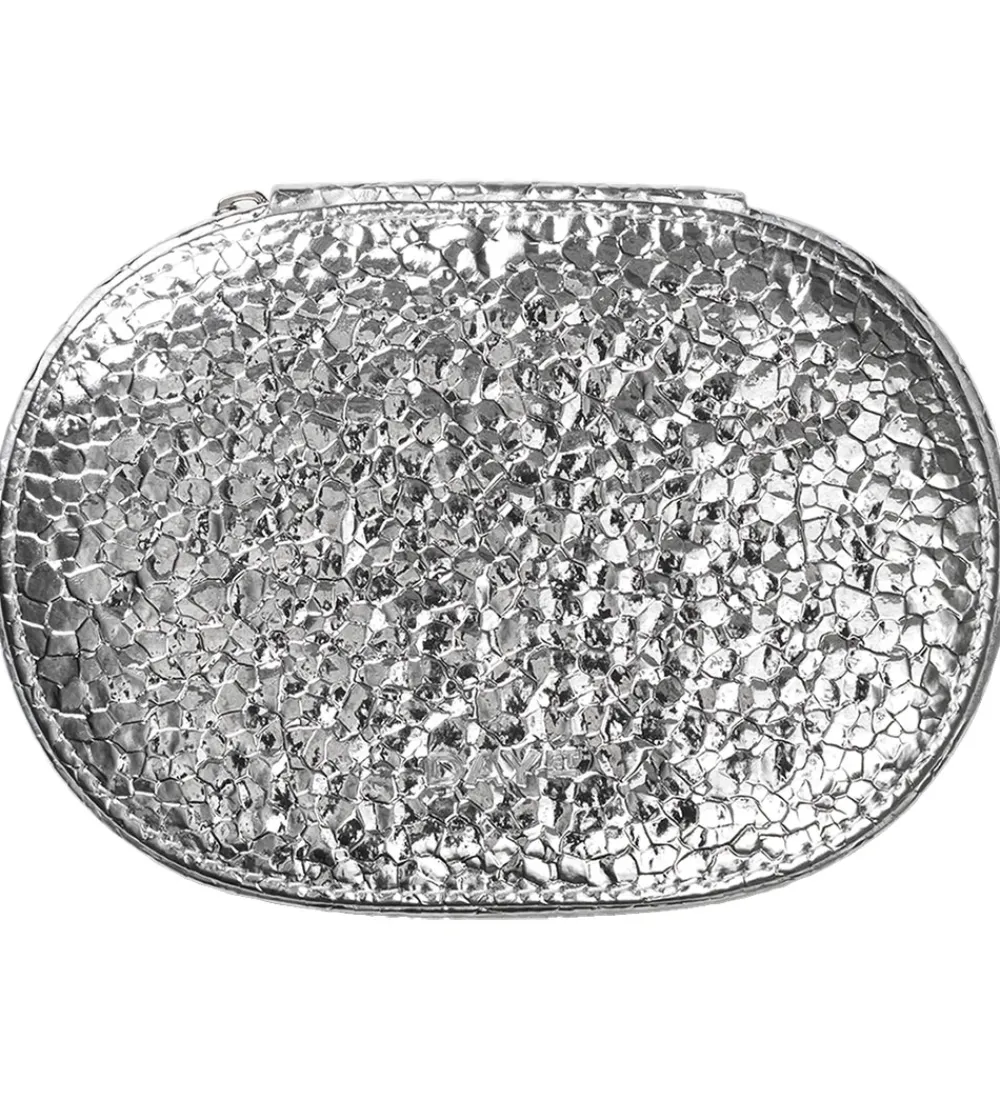 DAY ET Smykkeskrin|Smykker*Smykkeskrin - Disco Jewelry Zip Oval - Silver