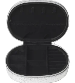 DAY ET Smykkeskrin|Smykker*Smykkeskrin - Disco Jewelry Zip Oval - Silver