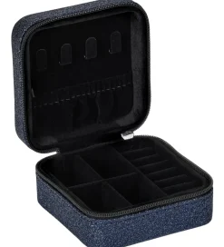 Smykkeskrin|Smykker-DAY ET Smykkeskrin - Glitter Jewelry Square - Navy Blazer
