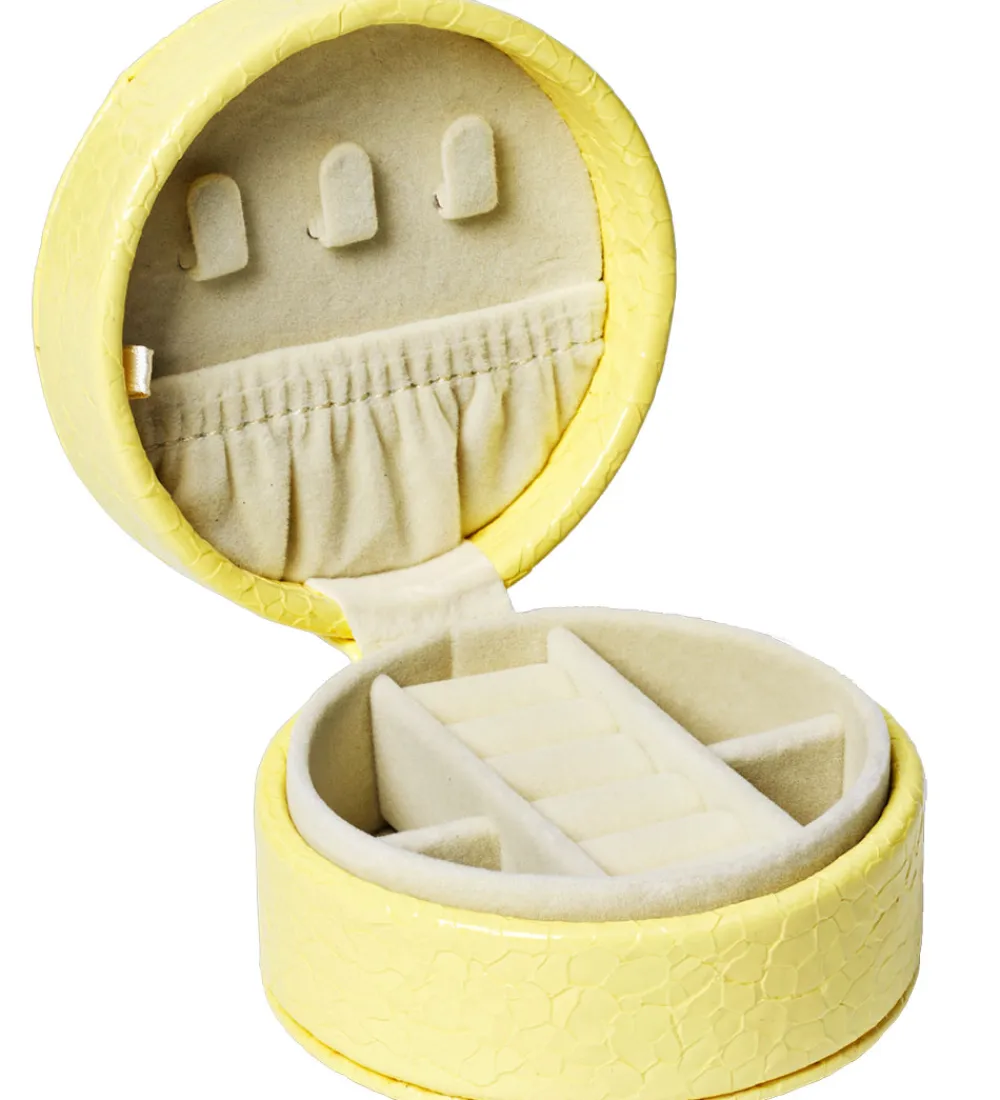 Smykkeskrin|Smykker-DAY ET Smykkeskrin - Jewelry Zip - Crackle Lemon Verbena