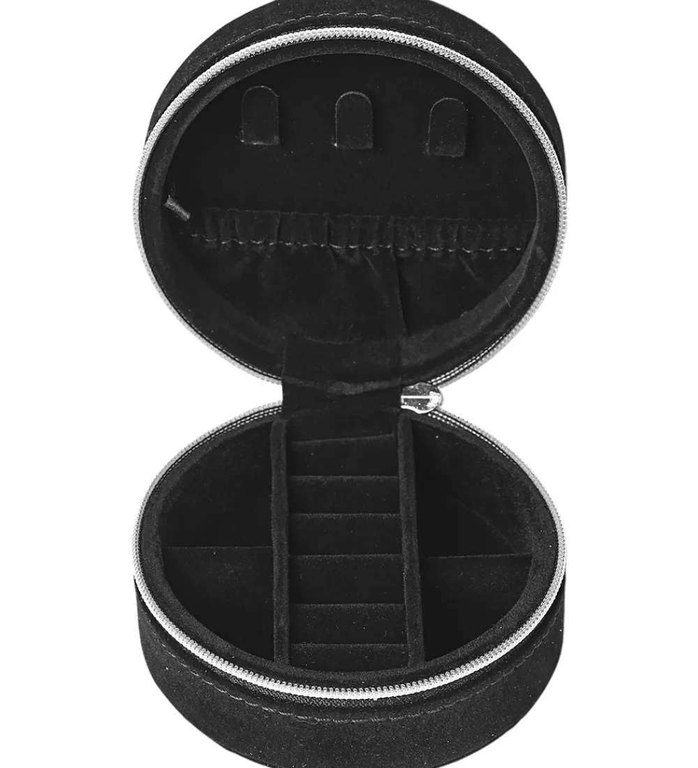 Smykkeskrin|Smykker-DAY ET Smykkeskrin - Q Jewelry Zip Round - Sort