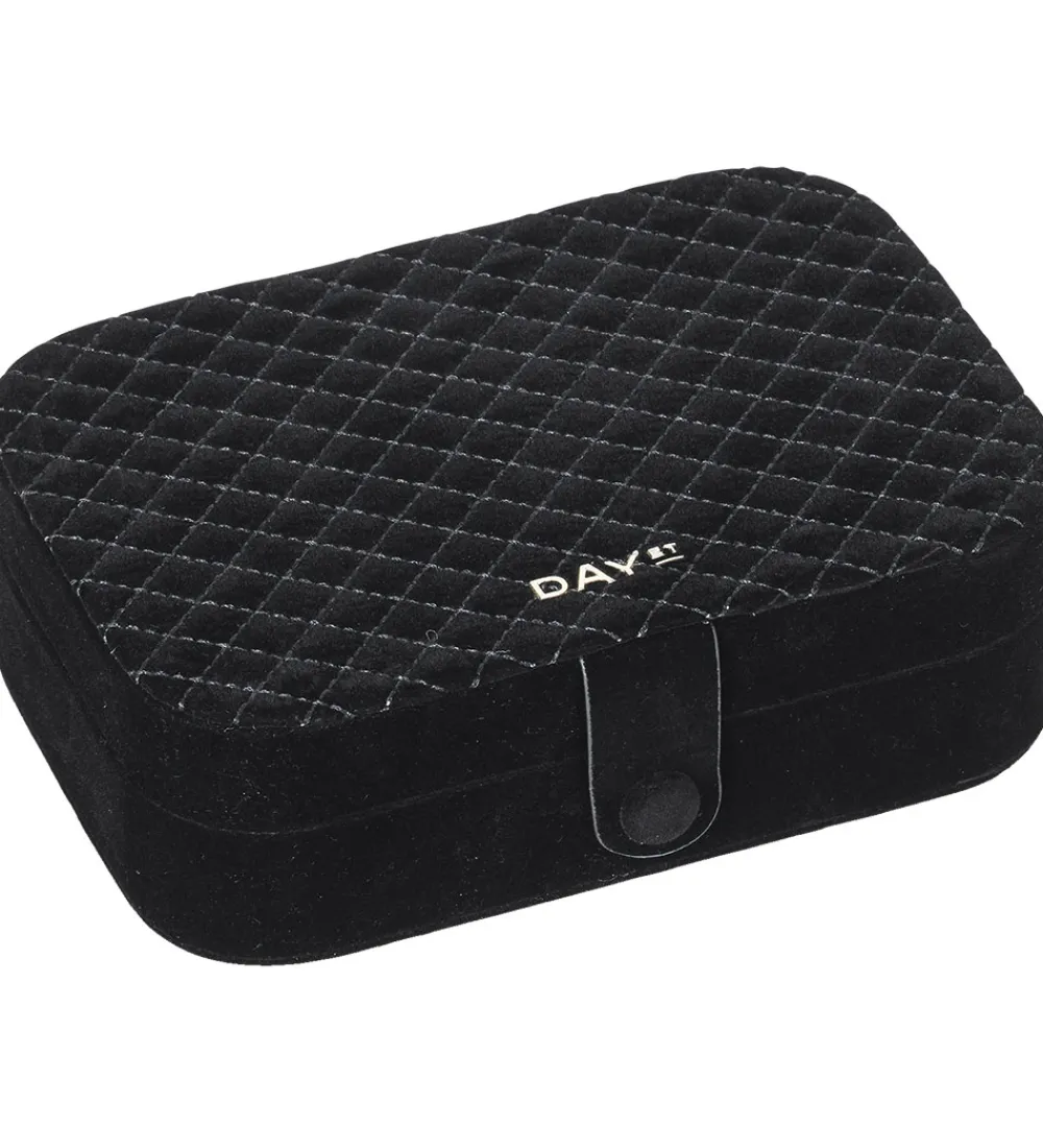 Smykkeskrin|Smykker-DAY ET Smykkeskrin - Q Jewelry Box - Sort