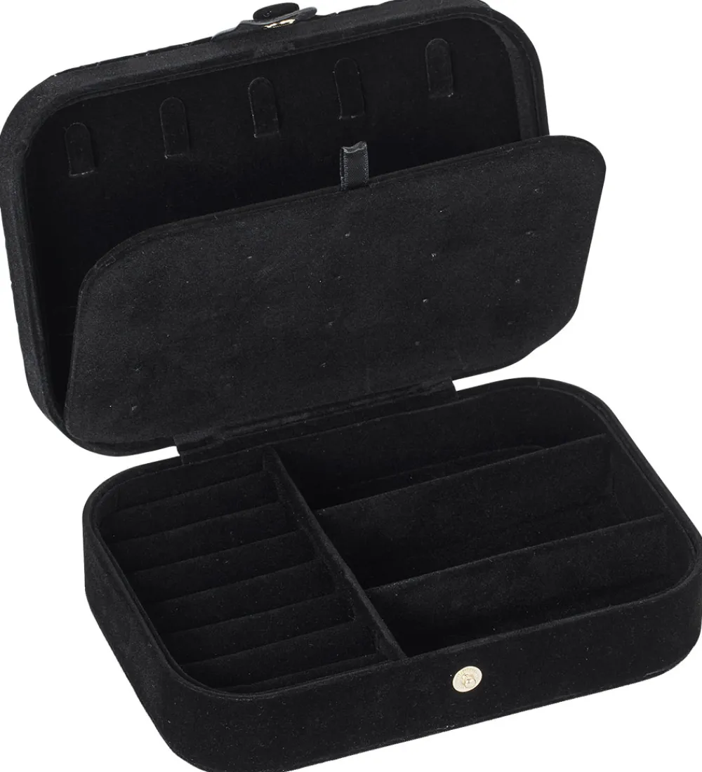 Smykkeskrin|Smykker-DAY ET Smykkeskrin - Q Jewelry Box - Sort