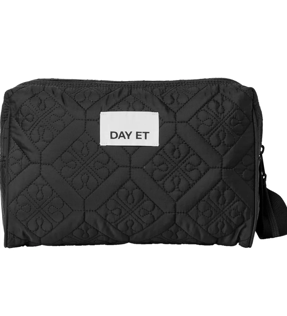 Toilettasker|Toilettasker-DAY ET Toilettaske - Gweneth RE-Q Flotile Washbag - Sort