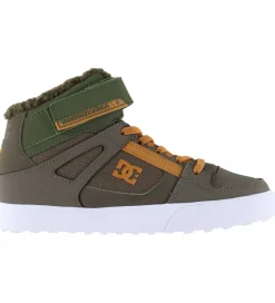 DC Sneakers*Vinterstøvler - Pure High-Top - Olive/Off White