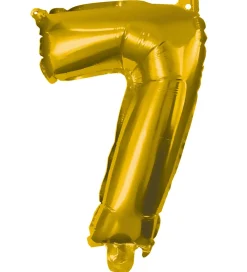 Decorata Party Festartikler*Foileballon - 85 cm - No 7 - Guld