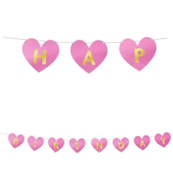 Festartikler-Decorata Party Happy Birthday Banner - My Little Princess