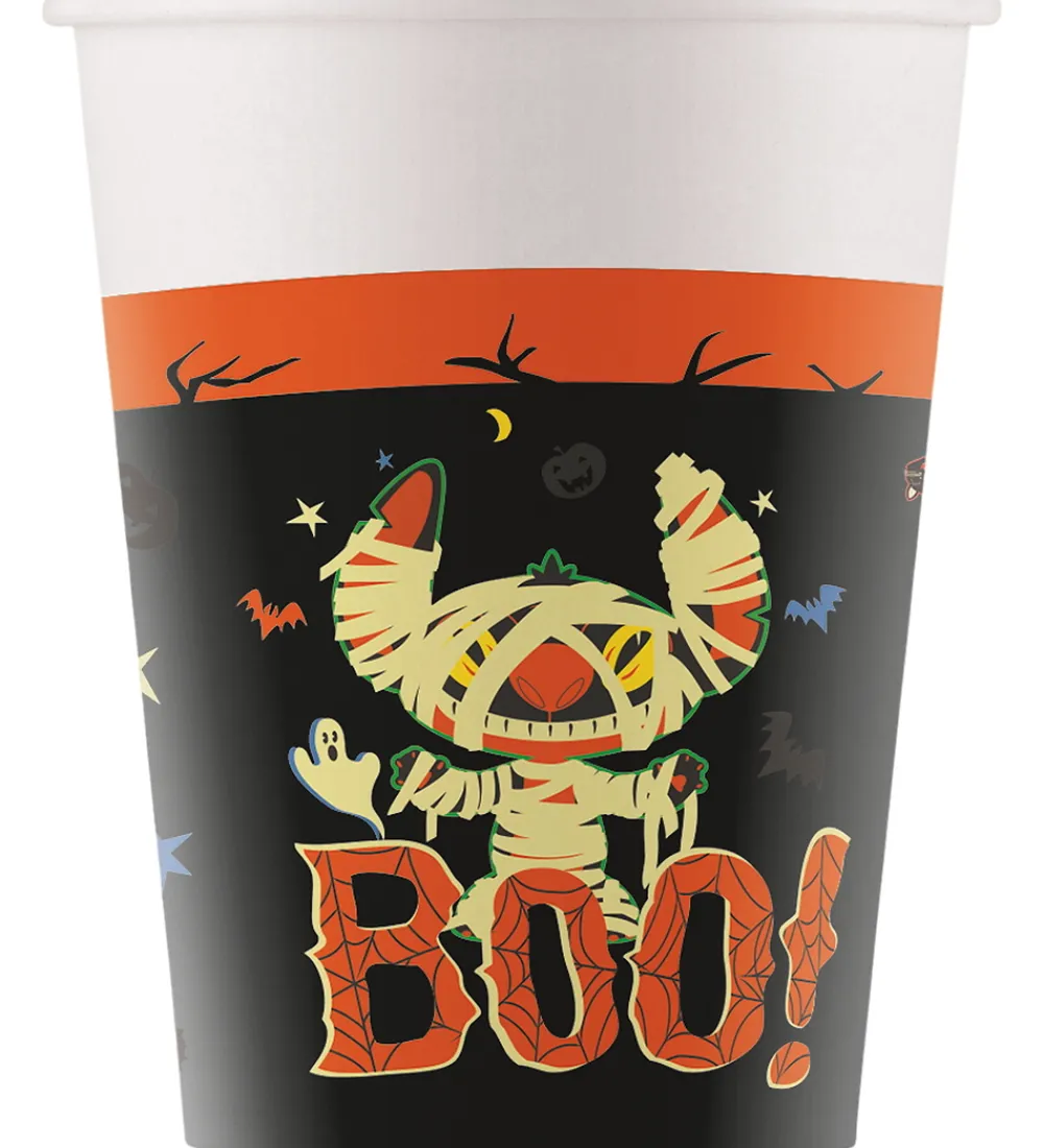 Decorata Party Festartikler*Papkrus - 8-pak - 200 ml - Stitch Halloween