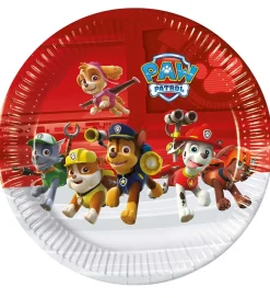 Tallerkener-Decorata Party Paptallerkner - 8-pak - 23 cm - Paw Patrol Ready