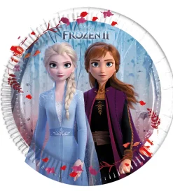Tallerkener-Decorata Party Paptallerkner - 8-pak - 19,5 cm - Frozen II