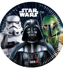 Decorata Party Tallerkener*Paptallerkner - 8-pak - 19,5 cm - Star Wars Galax