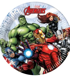 Decorata Party Tallerkener*Paptallerkner - 8-pak - 19,5 cm - Avengers Infini