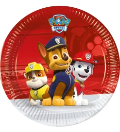 Decorata Party Tallerkener*Paptallerkner - 8-pak - 19,5 cm - Paw Patrol Read