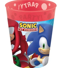 Kop Og Tudekop-Decorata Party Plastikkopper - 4-pak - 250 ml - Sonic Speed