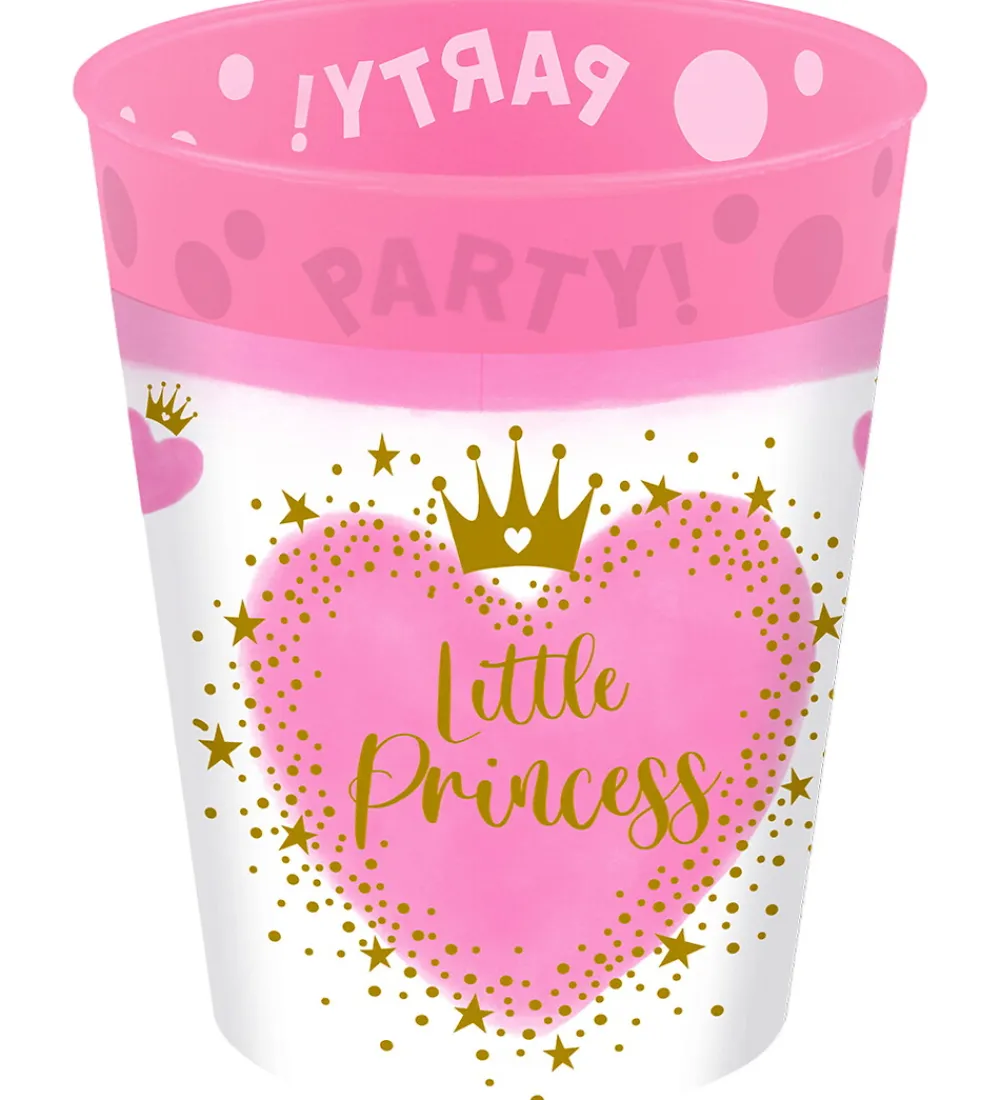 Spisetid|Kop Og Tudekop-Decorata Party Plastikkopper - 4-pak - 250 ml - My Little Prince