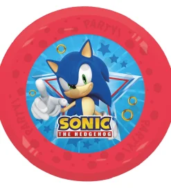 Decorata Party Tallerkener*Plastiktallerkner - 4-pak - 21 cm - Sonic Speed