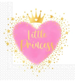 Festartikler-Decorata Party Servietter - 20-pak - 33x33 cm - My Little Prince