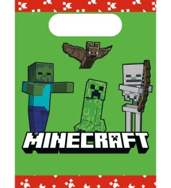 Festartikler-Decorata Party Slikpose - 4-pak - Minecraft