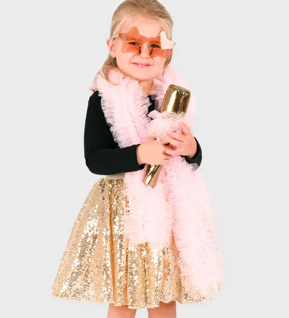 Den Goda Fen Halloween*Udklædning - Tutu Disco Gold Set - Guld