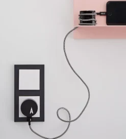 Design Letters Adaptere Og Opladere*Adapter - F - Sort