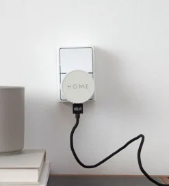 Design Letters Adaptere Og Opladere*Adapter - 12W - Home - Lysegrå