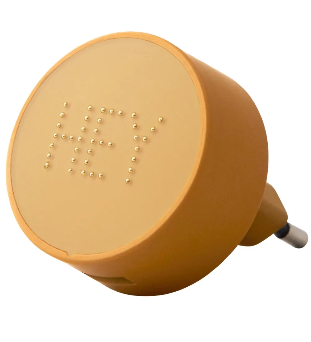 Adaptere Og Opladere-Design Letters Adapter - 12W - Orange/Hey m. Perler