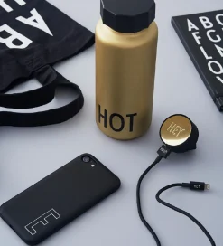 Design Letters Adaptere Og Opladere*Adapter - 12W - Guld/Hey