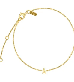 Smykker-Design Letters Armbånd - A - 18K Guldbelagt
