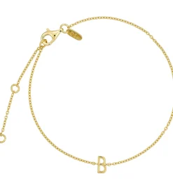 Design Letters Smykker*Armbånd - B - 18K Guldbelagt