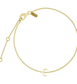 Smykker-Design Letters Armbånd - C - 18K Guldbelagt