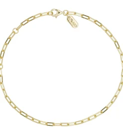 Design Letters Smykker*Armbånd - Chunky Square - Small - 18K Guldbelagt