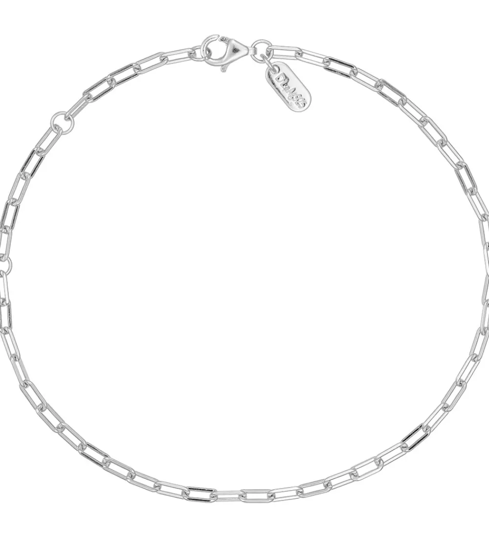 Design Letters Smykker*Armbånd - Chunky Square - Small - Sølv
