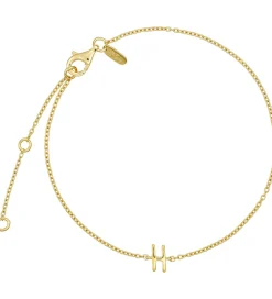 Design Letters Smykker*Armbånd - H - 18K Guldbelagt
