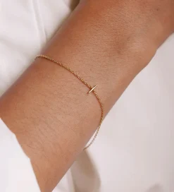 Smykker-Design Letters Armbånd - I - 18K Guldbelagt