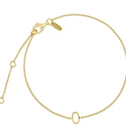 Smykker-Design Letters Armbånd - O - 18K Guldbelagt