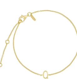 Design Letters Smykker*Armbånd - Q - 18K Guldbelagt