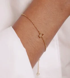 Design Letters Smykker*Armbånd - Q - 18K Guldbelagt