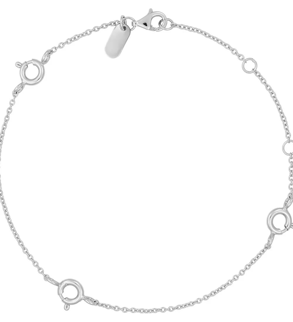 Design Letters Smykker*Armbånd - Ruth Anchor Charm Lock - Sølv