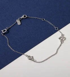 Design Letters Smykker*Armbånd - Ruth Anchor Charm Lock - Sølv