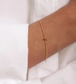Design Letters Smykker*Armbånd - Y - 18K Guldbelagt