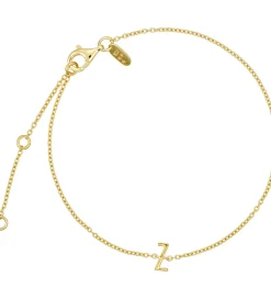 Design Letters Smykker*Armbånd - Z - 18K Guldbelagt