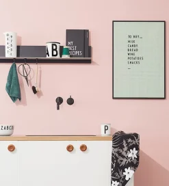 Bogstaver-Design Letters Bogstaver - Sort