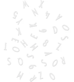 Design Letters Bogstaver*Bogstaver - Hvid