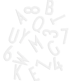 Bogstaver-Design Letters Bogstaver - XL - Hvid