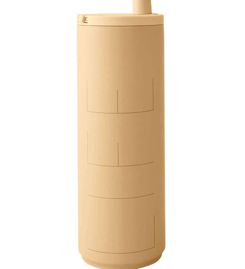Design Letters Termoflasker*Drikkeflaske - Sports - 500 ml - Beige m. Life