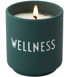Duftlys-Design Letters Duftlys - Muguets & Grass - Grøn m. Wellness