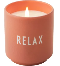 Design Letters Duftlys*Duftlys - Spr. Flowers/Wood/Fruit - Rosa m. Relax