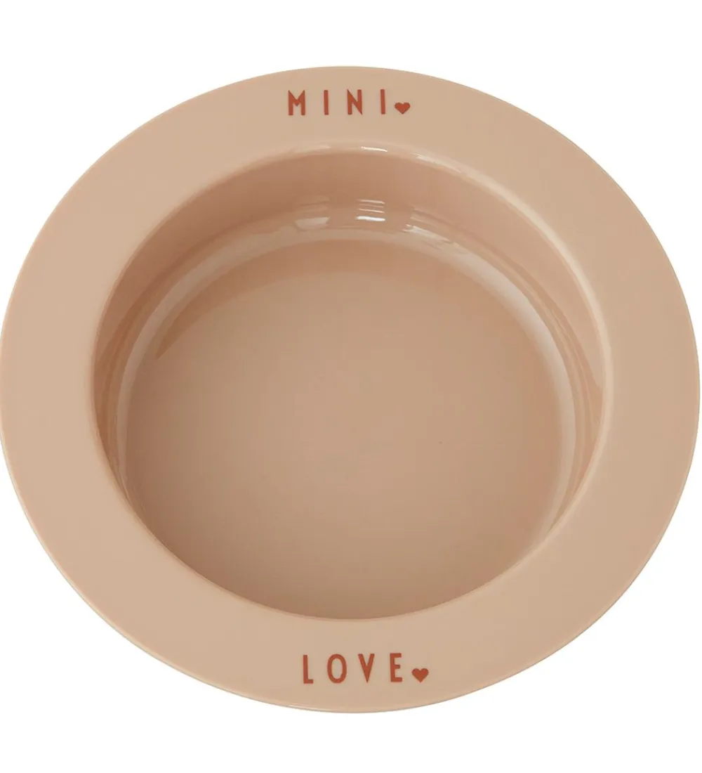 Tallerkener-Design Letters Dyb Tallerken - Mini Favourite - Beige