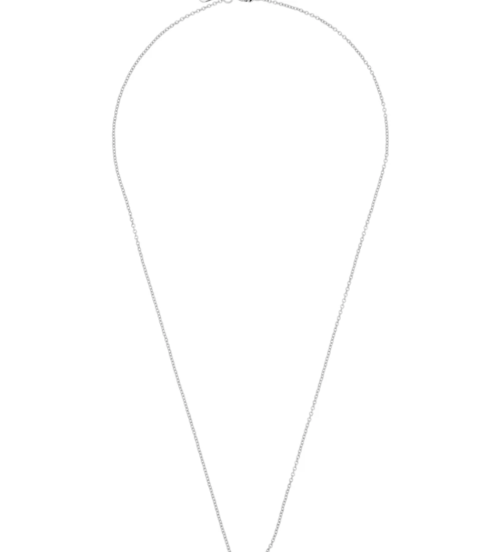 Smykker-Design Letters Halskæde - 40 cm - Sølv