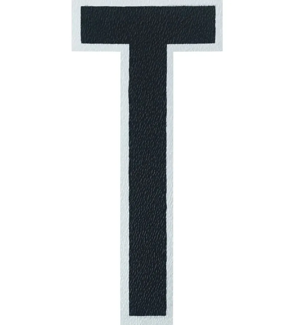 Bogstaver|Mobilcovers-Design Letters Klistermærke - Mobil - T - 5cm - Black